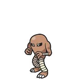 #035 Hitmonlee - Pokémon in Pokopia