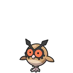 #048 Hoothoot - Pokémon in Pokopia